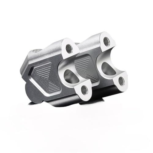 Barren Für Suzuki GSX150F NK 155F Motorräder Lenker Höhe Erhöhen Kit Zurück Bewegen Mount Adapter(Silber) von KJCDSLFCSD