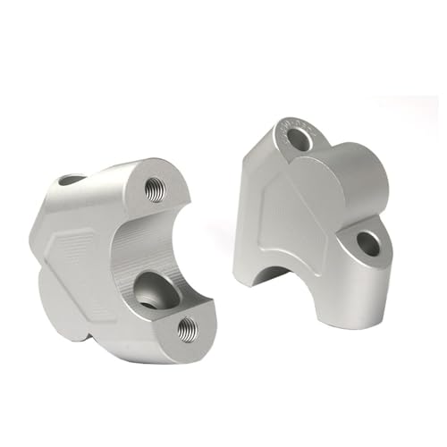Barren Für TT150 ADV 2023 Motorräder Lenker Höhe Erhöhen Kit Zurück Bewegen Mount Adapter(Silber) von KJCDSLFCSD