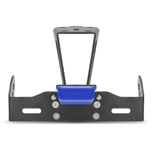 Für Suzuki GSX-S 750 2017-2022 GSX-S 950 2021-2023 GSX-S 1000 1000F 2015-2023 Motorrad-Kennzeichenhalter Mit Blinker-Rücklicht Und Kotflügel-Eliminator(Blau) von KJCDSLFCSD