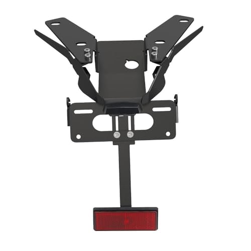 Für XADV Xadv750 2021 2022 X-ADV XAdv 750 2023 2024 Motorrad Kennzeichen Halter Halterung Eliminator Registrierung Halterung(Schwarz 1) von KJCDSLFCSD
