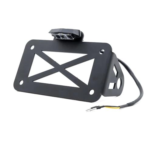 Motorrad Metall Seitliche Montage Kennzeichen Licht Halterung Halter Für Sportster Bobber Chopper Custom Motorrad Metall Seitliche Montage Kennzeichen Licht Halterung Halter Für Sportster Bobber Chopper Custom von KJCDSLFCSD