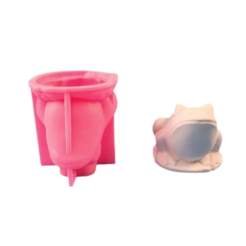 Silikon Tonformen Bastelformen Frösche Figuren Formen Ornament Formen Handgemachte Kerzenzubehör Für Figuren von KJDKNC