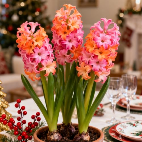 Bunte Hyazinthen in Großpackungen/Winterhart Hyazinthen/Duftend/Selten/Gartendeko/Pflegeleicht/Gartengeschenk-4 PCS-C Bunte Hyazinthen in Großpackungen/Winterhart Hyazinthen/Duftend/Selten/Gartendeko/Pflegeleicht/Gartengeschenk-4 PCS-C von KJERTIZCVB