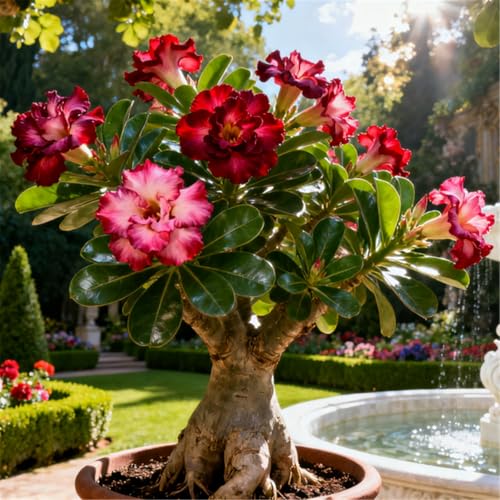 KJERTIZCVB Mehrjährige winterharte Wüstenrose/Winterharte Staude/Seltene Wüstenrosenknolle/Vintage Dekoration/Geringer Wartungsaufwand-4 Rhizome.-B KJERTIZCVB Mehrjährige winterharte Wüstenrose/Winterharte Staude/Seltene Wüstenrosenknolle/Vintage Dekoration/Geringer Wartungsaufwand-4 Rhizome.-B von KJERTIZCVB