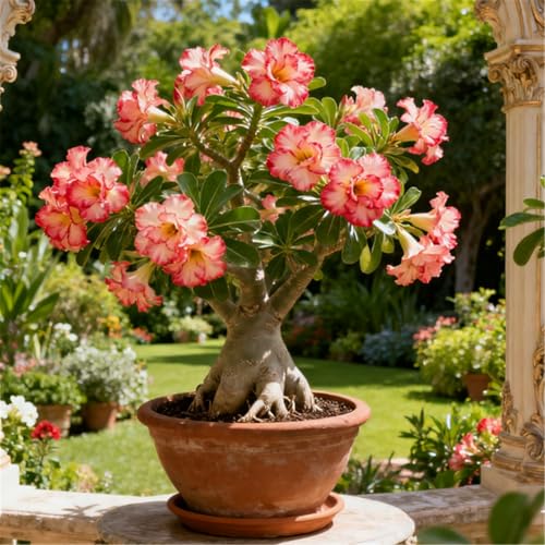 KJERTIZCVB Mehrjährige winterharte Wüstenrose/Winterharte Staude/Seltene Wüstenrosenknolle/Vintage Dekoration/Geringer Wartungsaufwand-4 Rhizome.-C KJERTIZCVB Mehrjährige winterharte Wüstenrose/Winterharte Staude/Seltene Wüstenrosenknolle/Vintage Dekoration/Geringer Wartungsaufwand-4 Rhizome.-C von KJERTIZCVB