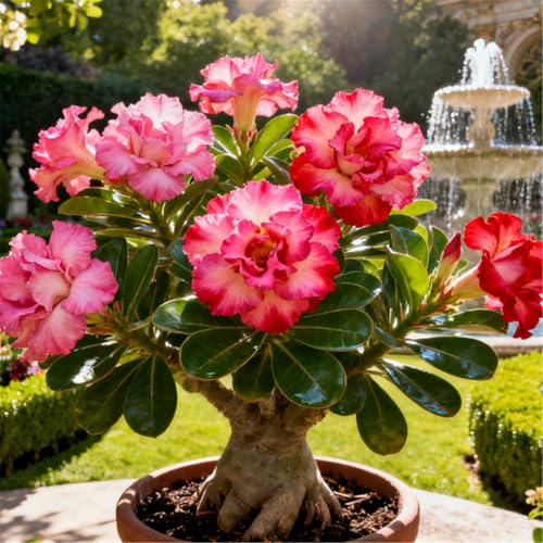 Schnellwachsende/seltene/Wüstenrose/winterharte Wüstenrosenknollen/winterharte Staude für eine schöne Gartenbepflanzung-2 Rhizome.-A Schnellwachsende/seltene/Wüstenrose/winterharte Wüstenrosenknollen/winterharte Staude für eine schöne Gartenbepflanzung-2 Rhizome.-A von KJERTIZCVB
