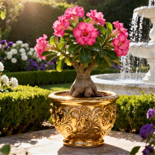 Schnellwachsende/seltene/Wüstenrose/winterharte Wüstenrosenknollen/winterharte Staude für eine schöne Gartenbepflanzung-4 Rhizome.-D Schnellwachsende/seltene/Wüstenrose/winterharte Wüstenrosenknollen/winterharte Staude für eine schöne Gartenbepflanzung-4 Rhizome.-D von KJERTIZCVB