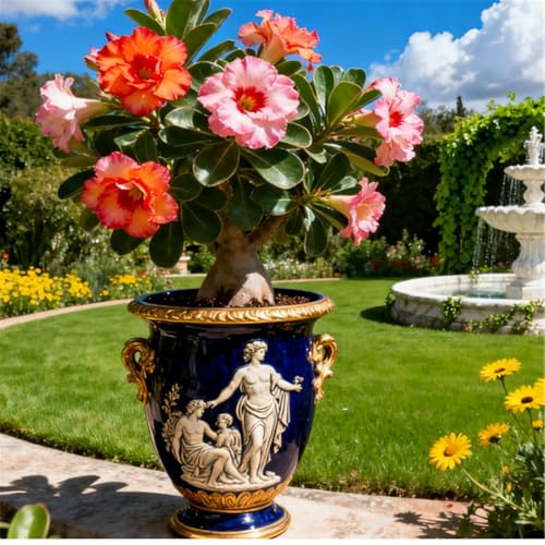Schnellwachsende/seltene/Wüstenrose/winterharte Wüstenrosenknollen/winterharte Staude für eine schöne Gartenbepflanzung-5 Rhizome.-H Schnellwachsende/seltene/Wüstenrose/winterharte Wüstenrosenknollen/winterharte Staude für eine schöne Gartenbepflanzung-5 Rhizome.-H von KJERTIZCVB
