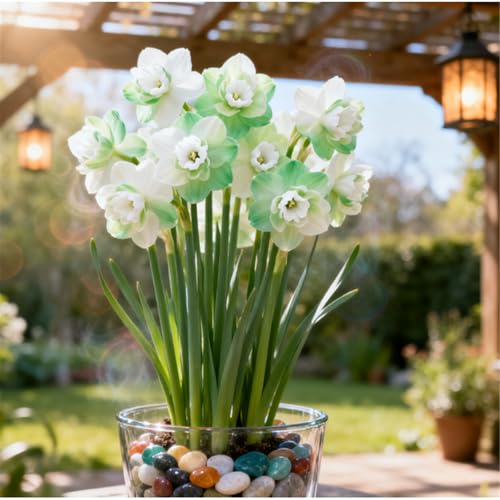 Seltene Narzissen/Stark duftend/Winterharte Narzissen/Dekorative Zimmerpflanze/Langlebige Schnittblume/Pflegeleicht/Kräftige Stiele-6 PCS-A Seltene Narzissen/Stark duftend/Winterharte Narzissen/Dekorative Zimmerpflanze/Langlebige Schnittblume/Pflegeleicht/Kräftige Stiele-6 PCS-A von KJERTIZCVB