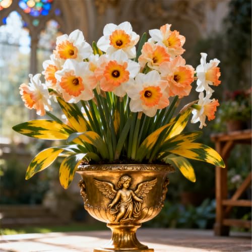 Seltene Narzissen/Stark duftend/Winterharte Narzissen/Zimmerdeko/Langlebige Schnittblume/Blühend/Pflegeleicht/Mehrjährig-2 PCS-B Seltene Narzissen/Stark duftend/Winterharte Narzissen/Zimmerdeko/Langlebige Schnittblume/Blühend/Pflegeleicht/Mehrjährig-2 PCS-B von KJERTIZCVB