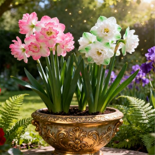 Seltene Narzissen/Stark duftend/Winterharte Narzissen/Zimmerdeko/Langlebige Schnittblume/Blühend/Pflegeleicht/Mehrjährig-2 PCS-J Seltene Narzissen/Stark duftend/Winterharte Narzissen/Zimmerdeko/Langlebige Schnittblume/Blühend/Pflegeleicht/Mehrjährig-2 PCS-J von KJERTIZCVB