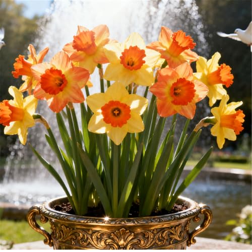 Seltene Narzissen/Stark duftend/Winterharte Narzissen/Zimmerdeko/Schnittblumen/Blumenarrangements/Pflegeleicht-4 PCS-B Seltene Narzissen/Stark duftend/Winterharte Narzissen/Zimmerdeko/Schnittblumen/Blumenarrangements/Pflegeleicht-4 PCS-B von KJERTIZCVB