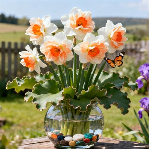 Seltene Narzissen/Stark duftend/Winterharte Narzissen/Zimmerdeko/Schnittblumen/Blumenarrangements/Pflegeleicht-4 PCS-E Seltene Narzissen/Stark duftend/Winterharte Narzissen/Zimmerdeko/Schnittblumen/Blumenarrangements/Pflegeleicht-4 PCS-E von KJERTIZCVB