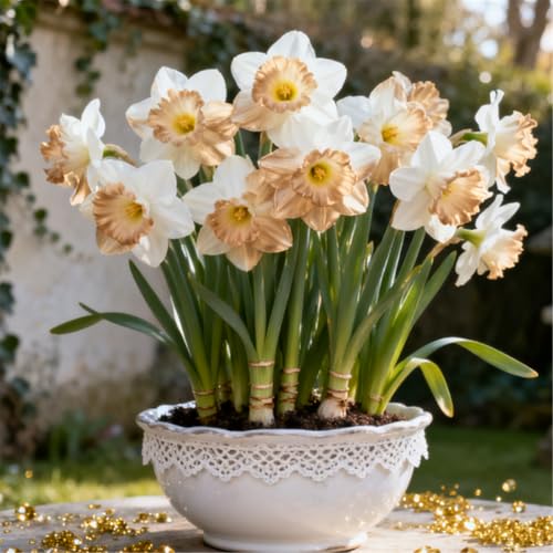 Seltene Narzissen/Stark duftend/Winterharte Narzissen/Zimmerdeko/Schnittblumen/Blumenarrangements-6 PCS-D Seltene Narzissen/Stark duftend/Winterharte Narzissen/Zimmerdeko/Schnittblumen/Blumenarrangements-6 PCS-D von KJERTIZCVB