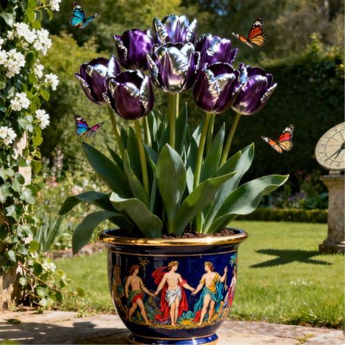 Seltene Tulpen/Tulipa/winterharte mehrjährige Gartendekoration/frühfrühlingsblühend-10 PCS-H Seltene Tulpen/Tulipa/winterharte mehrjährige Gartendekoration/frühfrühlingsblühend-10 PCS-H von KJERTIZCVB