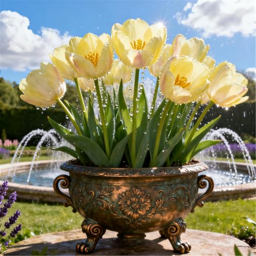 Seltene Tulpen/Tulipa/winterharte mehrjährige Gartendekoration/frühfrühlingsblühend-15 PCS-D Seltene Tulpen/Tulipa/winterharte mehrjährige Gartendekoration/frühfrühlingsblühend-15 PCS-D von KJERTIZCVB