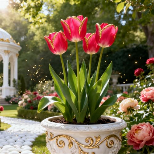 Seltene Tulpen/Tulipa/winterharte mehrjährige Gartendekoration/frühfrühlingsblühend-15 PCS-J Seltene Tulpen/Tulipa/winterharte mehrjährige Gartendekoration/frühfrühlingsblühend-15 PCS-J von KJERTIZCVB