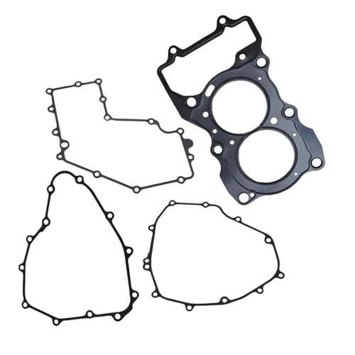 Dichtungssatz Motorrad Zylinderkopf Basis Generator Kupplung Abdeckungen Dichtung Für Für Ninja 400 Für EX400 Für Z400 2018-2023(Four pcs) von KJHOPY