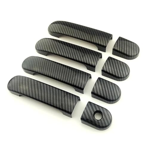 KJHOPY Auto Außentürgriff Abdeckung Trim Auto Chrom Garnieren Aufkleber Für Nissan Für Grand Für Livina L10 2007-2012(Style 3) von KJHOPY