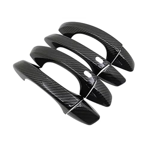 KJHOPY Autoaufkleber Silber Außentürgriff Formabdeckung Zierzubehör Für VW Für Golf 7 MK7 MK7.5 2014-2019(Style 2) von KJHOPY