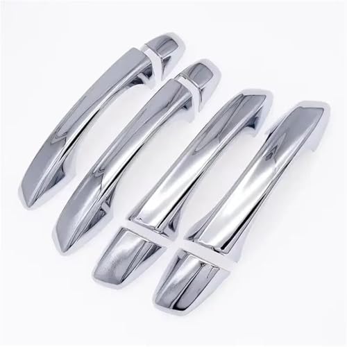 KJHOPY Autoaufkleber Silber Außentürgriff Formabdeckung Zierzubehör Für VW Für Golf 7 MK7 MK7.5 2014-2019(Style 6) von KJHOPY