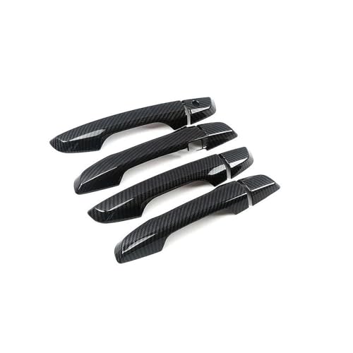 KJHOPY Chrom Auto Türgriff Abdeckung Dekoration Trim Schutz Aufkleber Für CRV 2017 2018 2019 2020 2021(Style 4) von KJHOPY