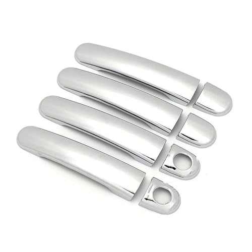 KJHOPY Chrom Auto Türgriff Abdeckung Dekoration Trim Schutz Aufkleber Für Sitz Für Altea 2004-2016(Style 2) von KJHOPY