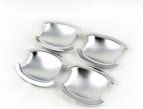 KJHOPY Chrom Auto Türgriff Cup Bowl Cover Trim Aufkleber Styling Für KIA K2 Für RIO 3 2011 2012 2013 2014 2015 von KJHOPY