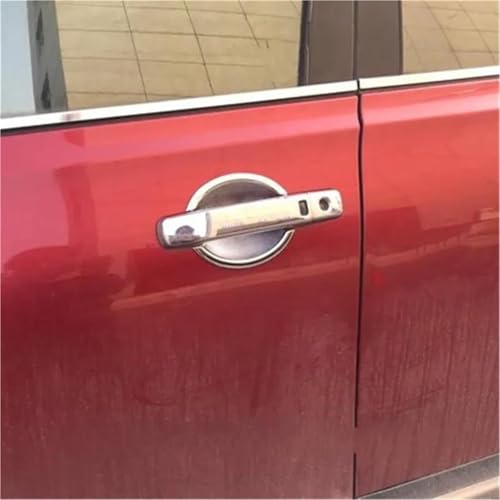KJHOPY Exterieur-Zubehör Autotürgriffabdeckung Türschüsselverkleidung Für Nissan Für Qashqai J10 Für Sentra Für Altima Für Quest 2005 2006 2007 2008(Style 1) von KJHOPY