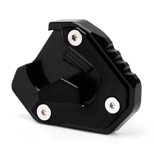 KJHOPY Motorrad Verlängerung Fuß Seite Stehen Enlarger Unterstützung Platte Zubehör Für B&MW M1000XR M 1000XR 2024 2025(Schwarz) von KJHOPY