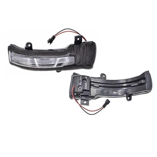 Motordichtung Auto Äußere Rückspiegel Drehen Singal Blinker Lampe Seite Spiegel Licht Licht Für Mitsubishi ForOutlander 2013-2019(1 pair) von KJHOPY