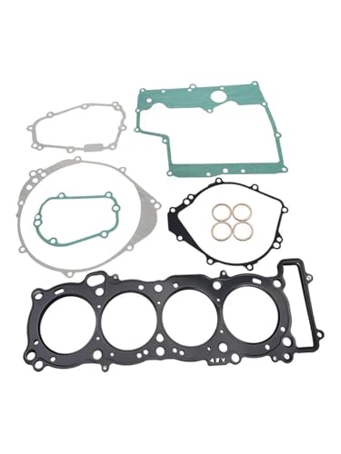 Motordichtung Motorrad-Komplettset Zylinderkopf Motorabdeckung Kurbelgehäuse Ölwannenabdeckung Dichtungssätze Für Y&amaha R1 YZFR1 1998-2003 von KJHOPY