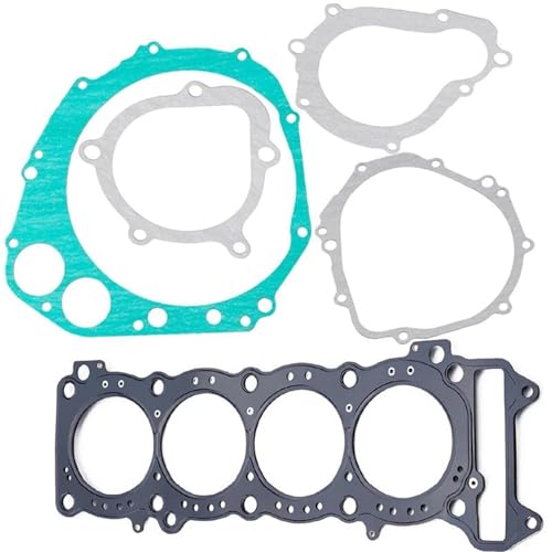 Motordichtung Motorrad Motor Dichtung Zylinder Kurbelgehäuse Abdeckungen Dichtung Kits Set Für Suzuki GSR750 2011-2012(Style 2) von KJHOPY