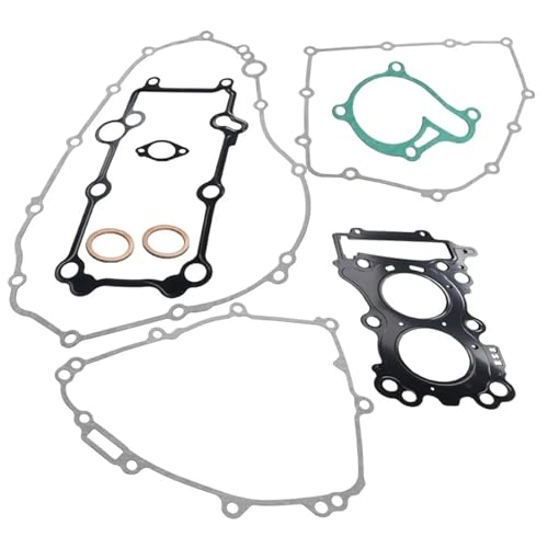 Motordichtung Motorrad Zylinderkopf Basis Kurbelgehäuse Abdeckung Auspuffrohr Dichtung Kits Für Y&amaha YZFR25 2015-2023 MT-25 2016-2023(Style 2) von KJHOPY