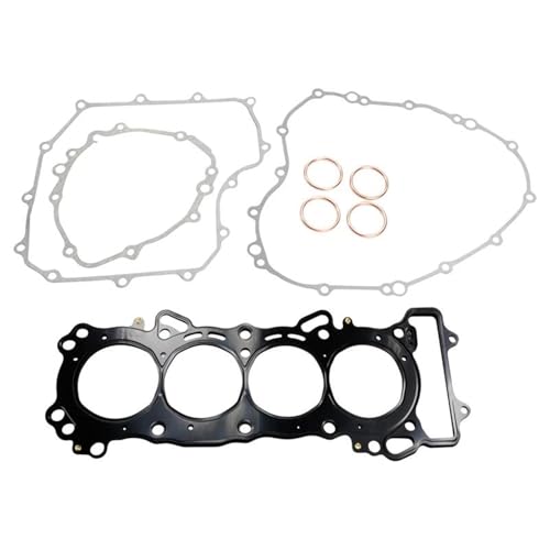 Motordichtung Motorrad Zylinderkopf Kurbelgehäuse Motor Abdeckung Dichtung Kits Set Für CBR600RR 2003 2004 2005 2006(Style 2) von KJHOPY