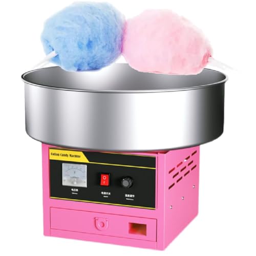 KJHYYPP Kommerzielle Zuckerwatte Maker Zuckerwattemaschine mit Edelstahltablett, für Kinder Party Zubehör Urlaubssnacks zu Hause Gewerbliche Nutzung von KJHYYPP