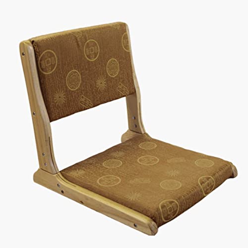 KJHYYPP Tragbarer beinloser Klappstuhl Bequemer gepolsterter Bodensitz für Wohn- und Schlafzimmer Leichter Meditationssitz (A 464551cm) (H) von KJHYYPP