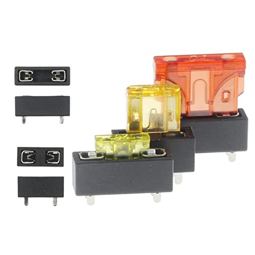 100PCS PCB Panel Mount Versicherung Blöcke Sicherheit Terminals Micro Mini Medium Kleine Universal Auto Sicherung Halter(Mini) von KJJFIPCXP