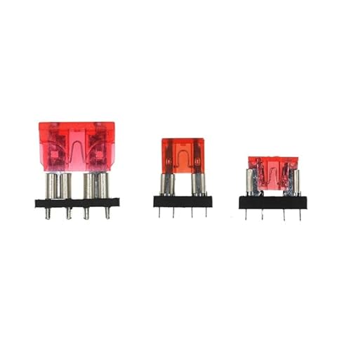 10PCS Auto Sicherungshalter PCB Board Standard Mini Micro Small Blade Auto Automotive Boot 32V(Mini,2A) von KJJFIPCXP