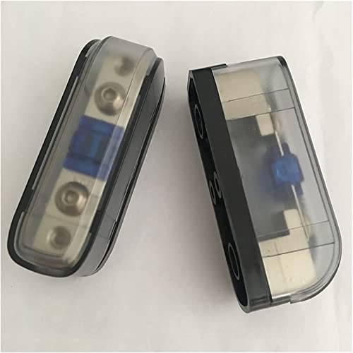 2pcs/Lot -Stromkabel 4AWG 8AWG In Out Bolt-on Fuse Car-Verstärker-Sicherungshalter mit mini Anl Sicherung 60a(With 2pcs fuse 60A) von KJJFIPCXP