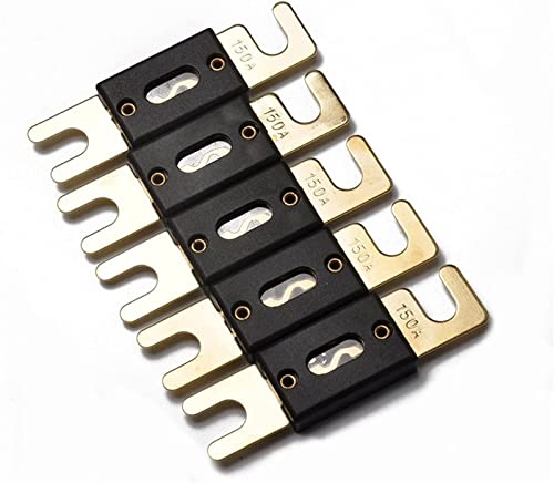 5 PCs/Set großer Größenauto-Audio-Systemblatt Socket-In-Gabel ANL Sicherung 15 0a/200a/300a von KJJFIPCXP