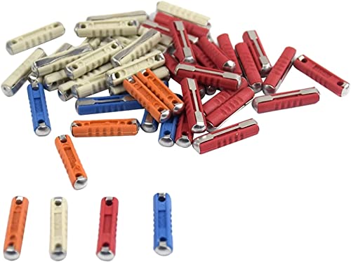 50x Continental Fuses Torpedo Keramik Sicherung 5,8,16 & 25 Verstärker Autoboot rot von KJJFIPCXP