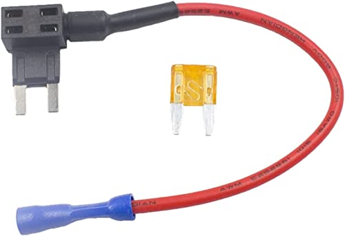 Add-a-Circuit-Sicherungshalter MICRO/MINI/LOW-Profile Mini/Standard ATM APM Blade Tap Doppeladapter Auto Car Fuse mit Halter(Dark Grey) von KJJFIPCXP