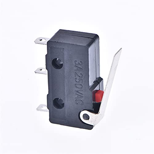 Endschalter 10 Stück Mini Micro Endschalter Rollenhebel Arm SPDT Snap Action LOT Schalter Zubehör von KJJFIPCXP