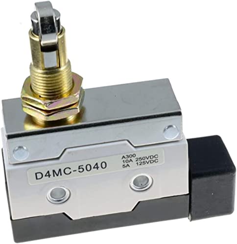 Endschalter Kreuzrollengewindebetätiger Mikro-Endschalter SPDT 250VAC 10A D4MC-5040 von KJJFIPCXP