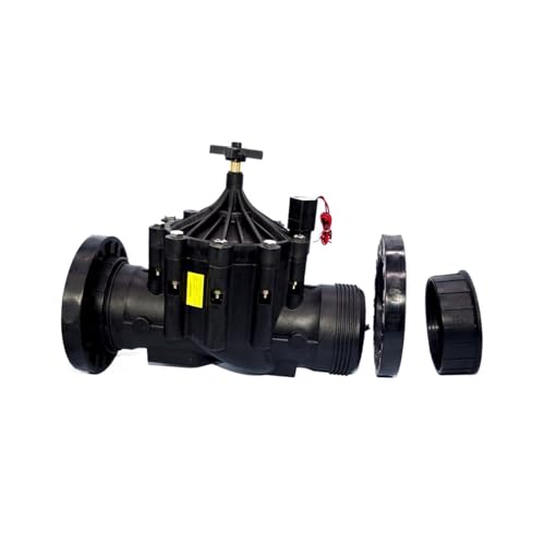 KJJFIPCXP 1 STÜCKE 300P Großes elektromagnetisches Wasserrohr-Bewässerungsventil for die Landwirtschaft, 3 Zoll, 220 VAC, 24 VDC, mit Flansch-/BSP-Anschluss(9vdc,3inch BSP) von KJJFIPCXP