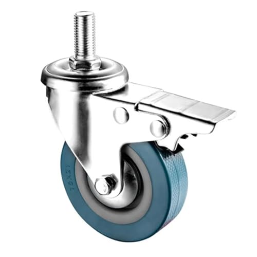 KJJFIPCXP 1 Stück Hochleistungs-Lenkrolle 75 mm mit Bremse Trolley-Rolle for Möbel 4 Stück 3 Zoll KJJFIPCXP 1 Stück Hochleistungs-Lenkrolle 75 mm mit Bremse Trolley-Rolle for Möbel 4 Stück 3 Zoll von KJJFIPCXP