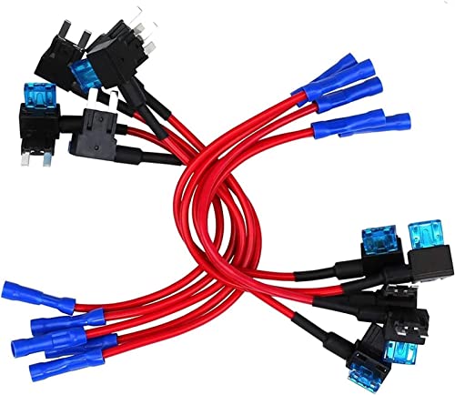 KJJFIPCXP 10 PCs Kleiner Größe Autowagen Sicherungshalter ACS Add-a-Circuit KLOPFEN Adapter mit 105A Micro Mini Standard Geldautomat Klingen Sicherung KJJFIPCXP 10 PCs Kleiner Größe Autowagen Sicherungshalter ACS Add-a-Circuit KLOPFEN Adapter mit 105A Micro Mini Standard Geldautomat Klingen Sicherung von KJJFIPCXP
