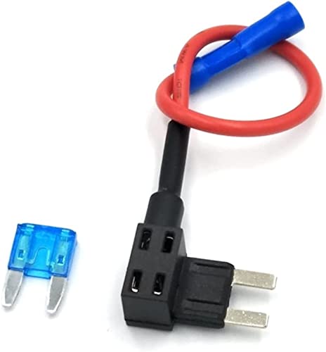 KJJFIPCXP 12 V Kleiner mittelgroß KLOPFEN Adapter mit Micro Mini Standard Geldautomat Klingen Sicherung(Small 15A) von KJJFIPCXP