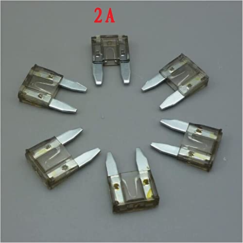 KJJFIPCXP 20pcs Mini Auto Auto Blatt Sicherung 1a 2a 3a 5a 7.5a 10a 15a 20a 25a 30a 35a 40a(Dark Grey) von KJJFIPCXP